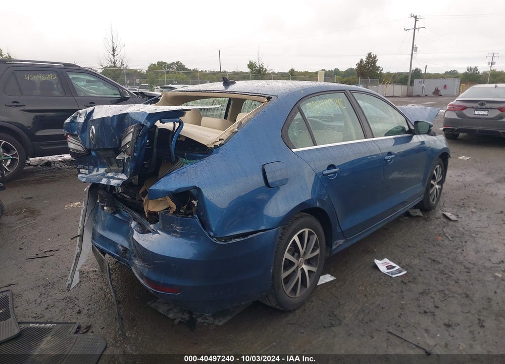2017 VOLKSWAGEN JETTA 1.4T SE VIN: 3VWDB7AJ9HM412810