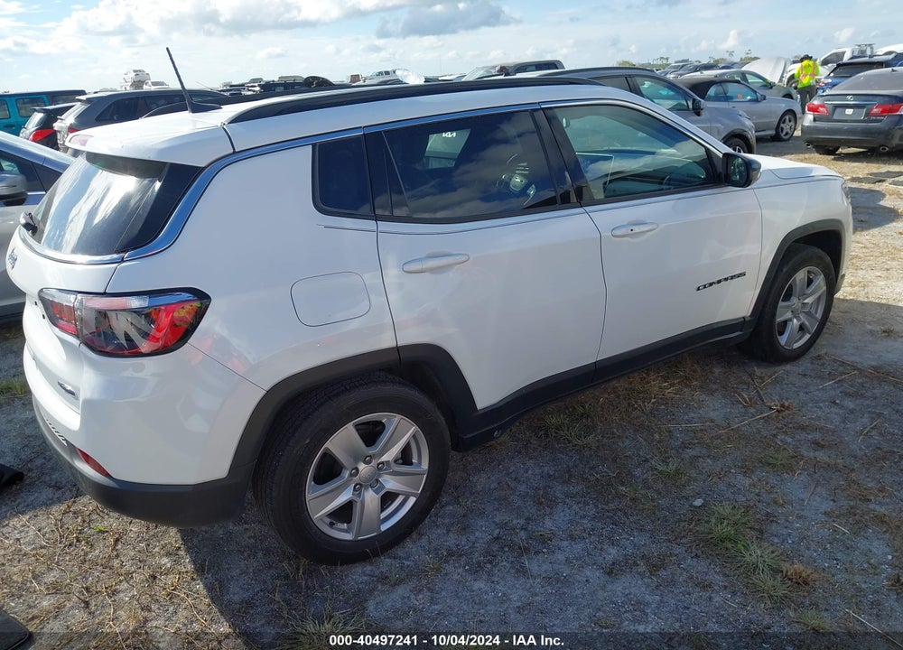 2022 JEEP COMPASS LATITUDE FWD VIN: 3C4NJCBB0NT182473