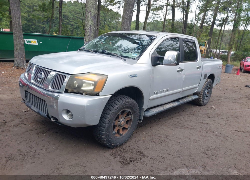 2005 NISSAN TITAN LE VIN: 1N6AA07B05N579376