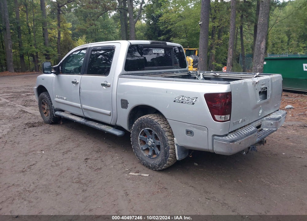 2005 NISSAN TITAN LE VIN: 1N6AA07B05N579376