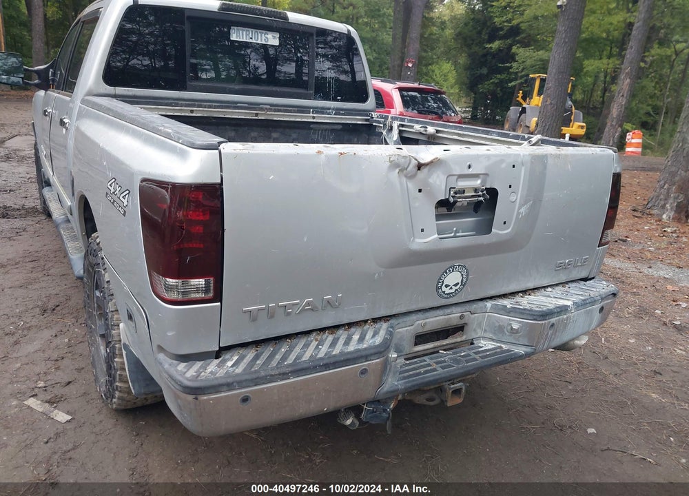 2005 NISSAN TITAN LE VIN: 1N6AA07B05N579376