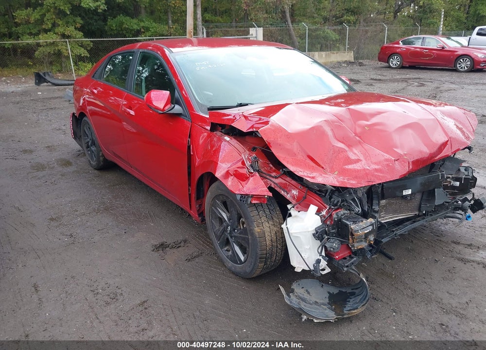 2021 HYUNDAI ELANTRA SEL VIN: KMHLM4AG8MU147942