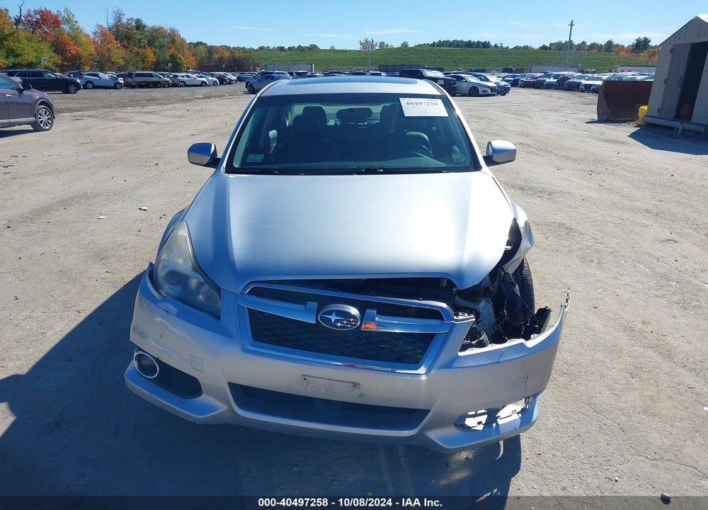 2013 SUBARU LEGACY 2.5I LIMITED VIN: 4S3BMBK62D3003836