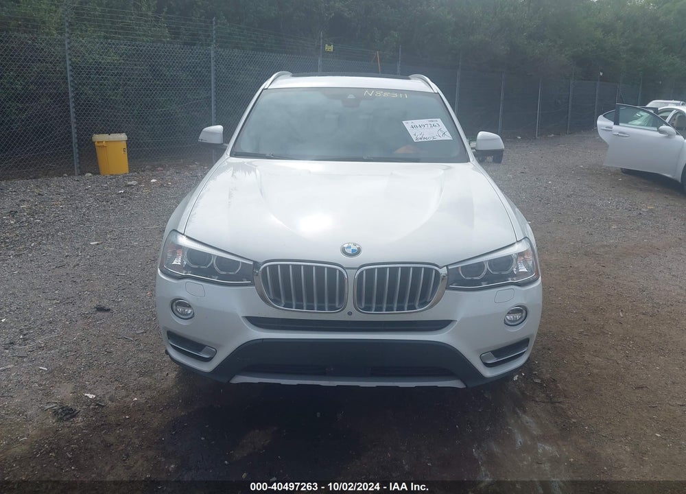 2016 BMW X3 XDRIVE28D VIN: 5UXWY3C50G0N88311