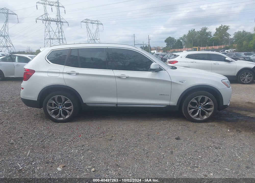 2016 BMW X3 XDRIVE28D VIN: 5UXWY3C50G0N88311