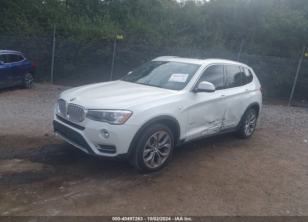 2016 BMW X3 XDRIVE28D VIN: 5UXWY3C50G0N88311