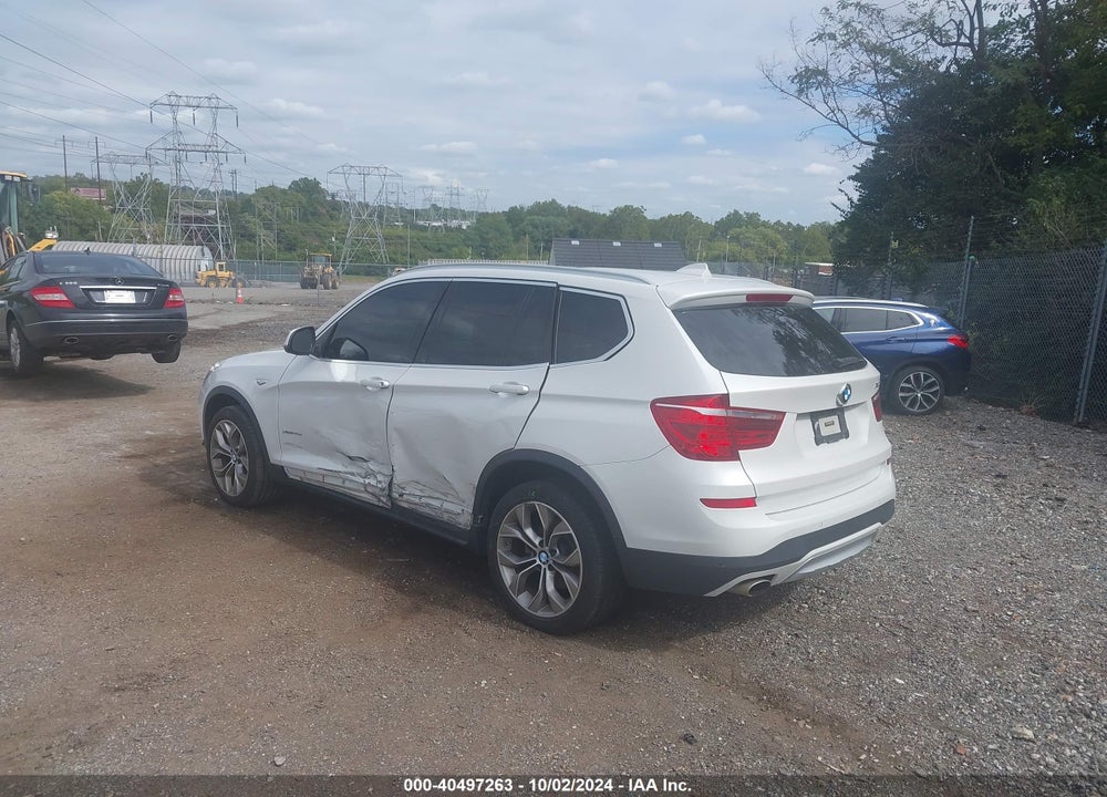 2016 BMW X3 XDRIVE28D VIN: 5UXWY3C50G0N88311