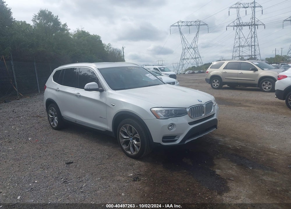 2016 BMW X3 XDRIVE28D VIN: 5UXWY3C50G0N88311
