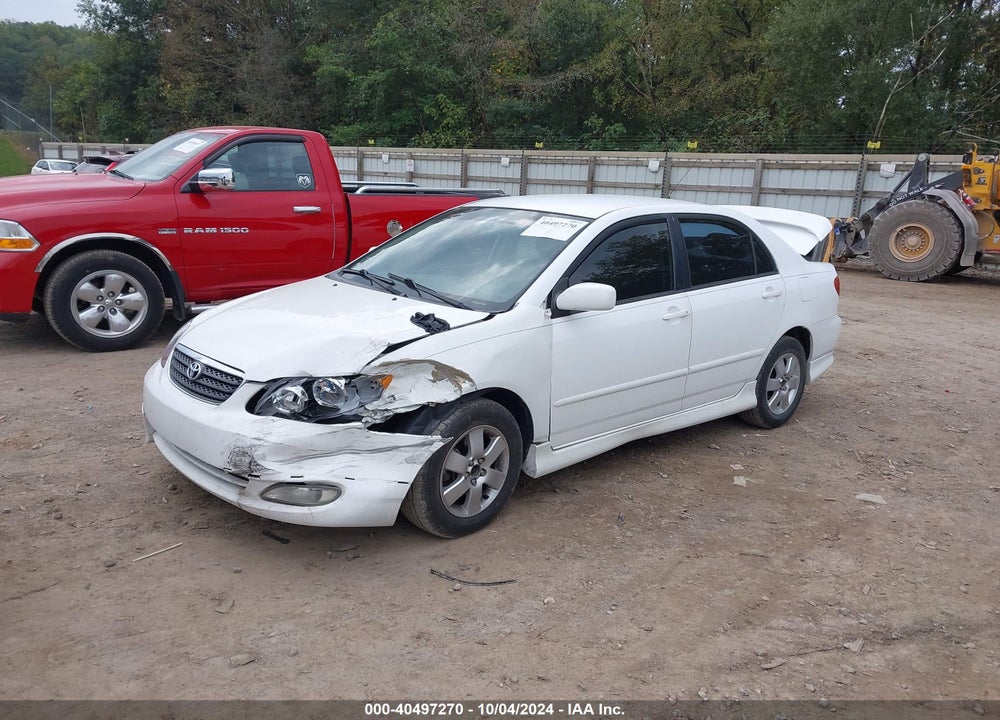 2008 TOYOTA COROLLA S VIN: 2T1BR32E18C882242