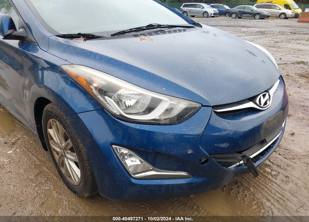 2016 HYUNDAI ELANTRA SE VIN: KMHDH4AE9GU556995