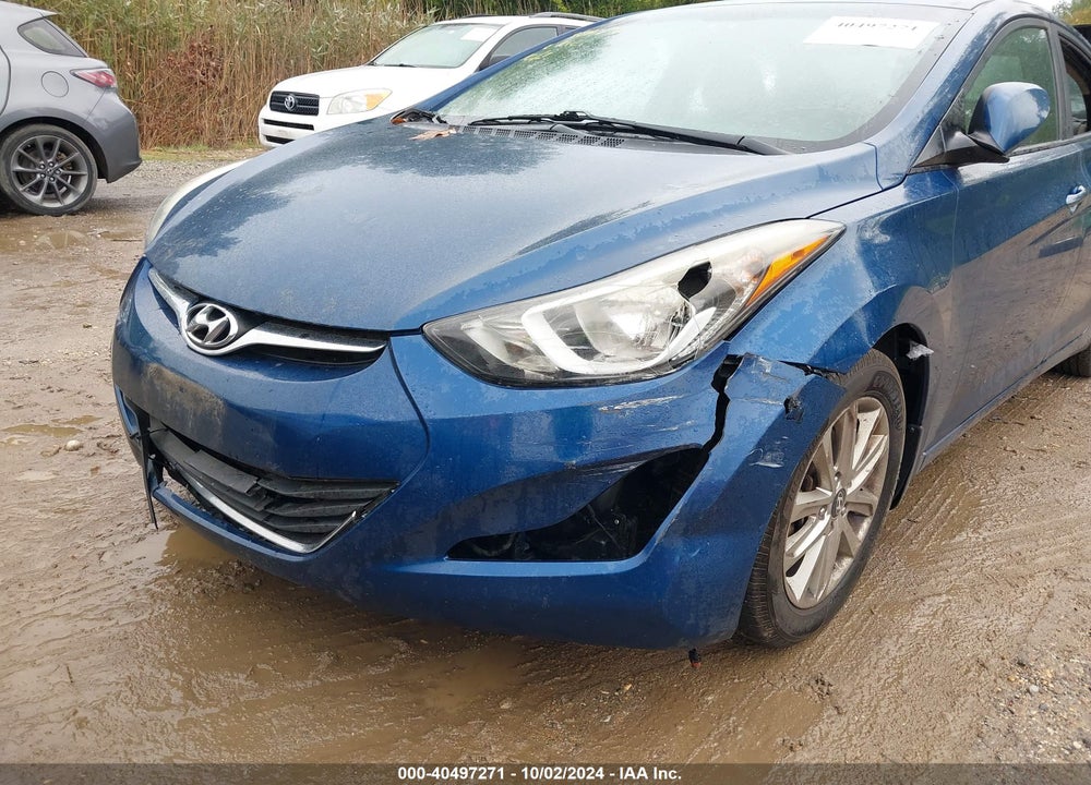 2016 HYUNDAI ELANTRA SE VIN: KMHDH4AE9GU556995