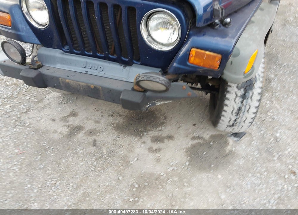 2002 JEEP WRANGLER SPORT VIN: 1J4FA49SX2P753767