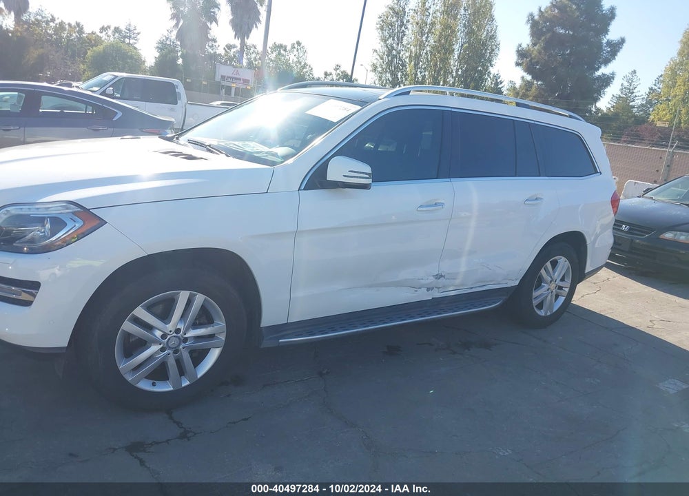2014 MERCEDES-BENZ GL 450 4MATIC VIN: 4JGDF7CEXEA411953