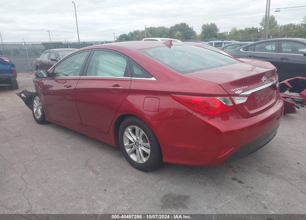 2014 HYUNDAI SONATA GLS VIN: 5NPEB4AC5EH930390