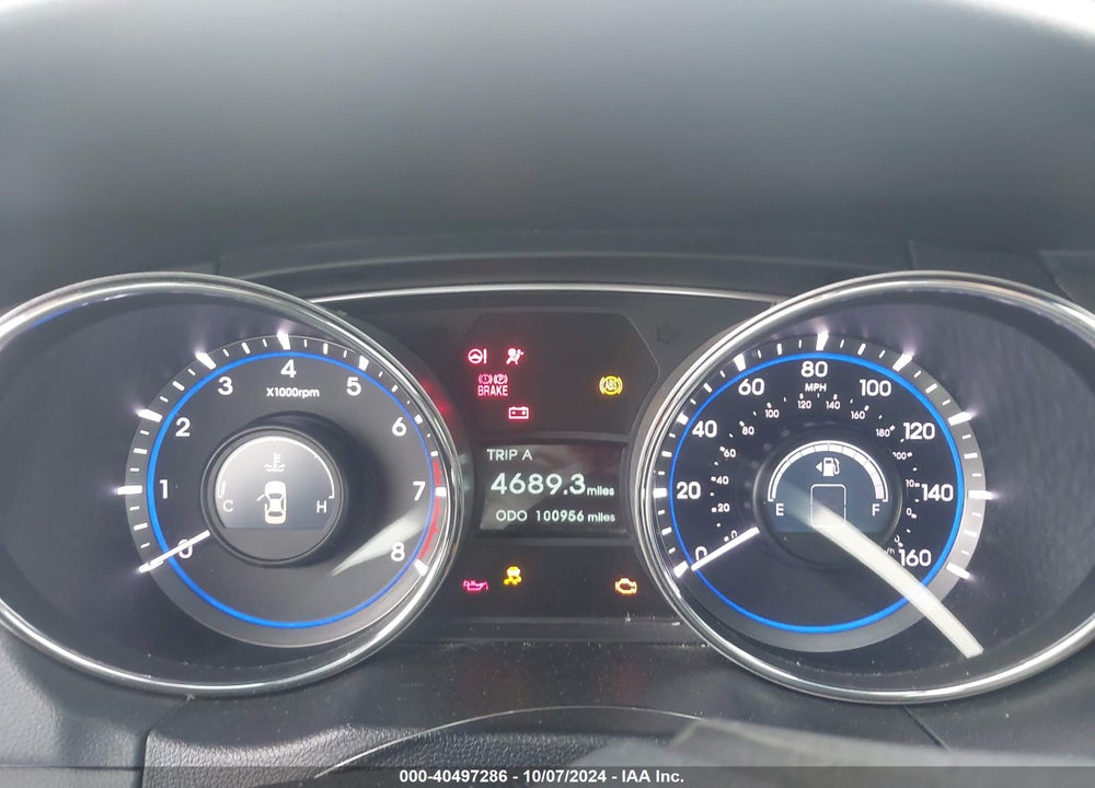 2014 HYUNDAI SONATA GLS VIN: 5NPEB4AC5EH930390
