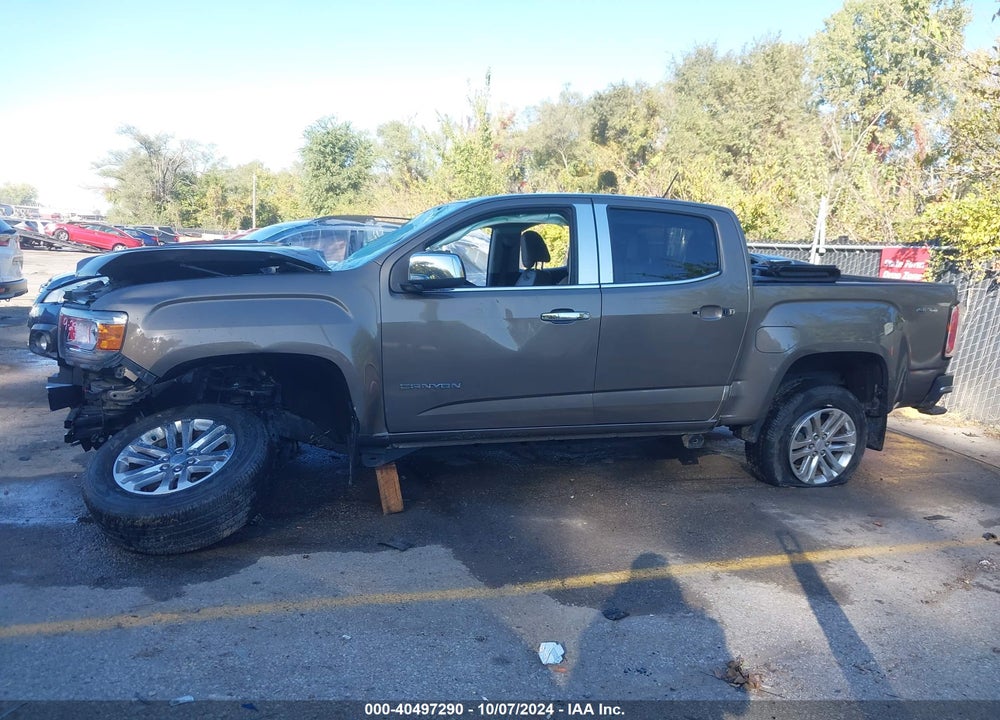 2016 GMC CANYON VIN: 1GTG6DE3XG1109996