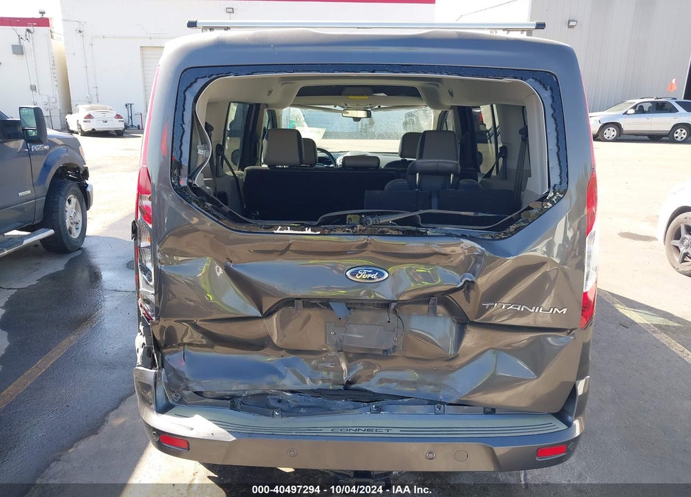 2015 FORD TRANSIT CONNECT TITANIUM VIN: NM0GE9G72F1224703