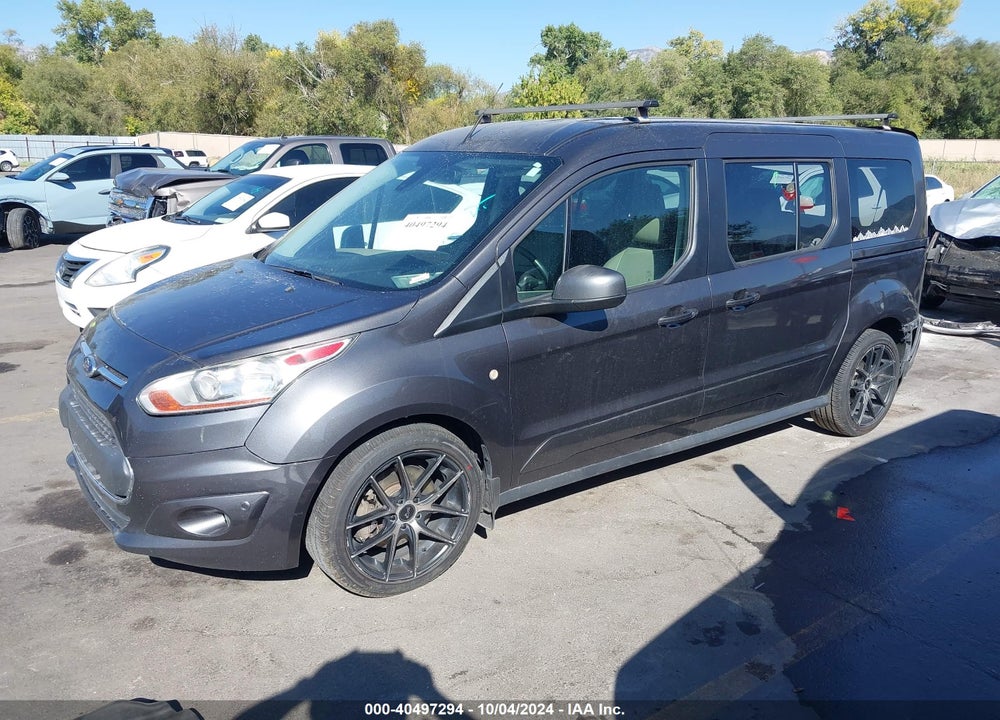 2015 FORD TRANSIT CONNECT TITANIUM VIN: NM0GE9G72F1224703