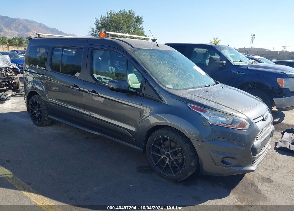 2015 FORD TRANSIT CONNECT TITANIUM VIN: NM0GE9G72F1224703