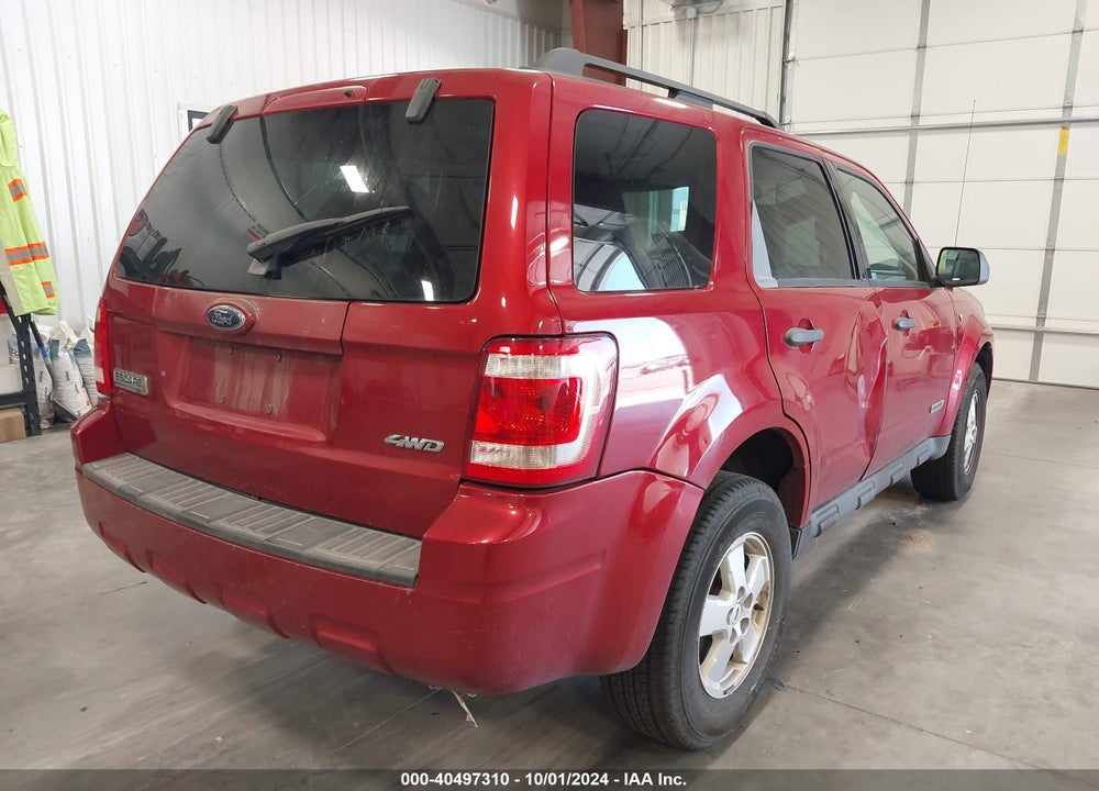 2008 FORD ESCAPE XLT VIN: 1FMCU93158KB50613