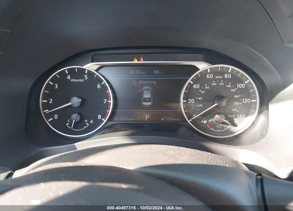 2023 NISSAN ALTIMA SV FWD VIN: 1N4BL4DV1PN307645