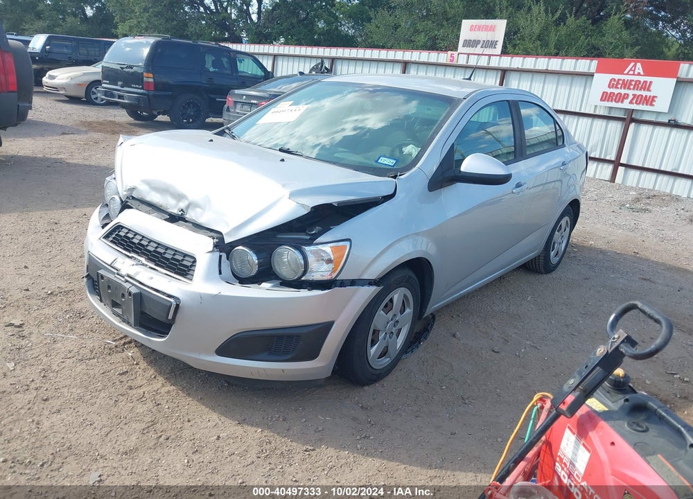 2013 CHEVROLET SONIC LS AUTO VIN: 1G1JA5SH2D4237615