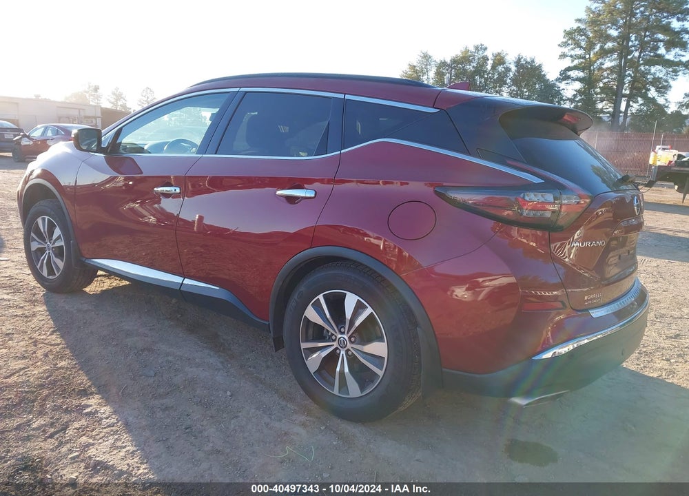 2021 NISSAN MURANO SV FWD VIN: 5N1AZ2BJ2MC139316