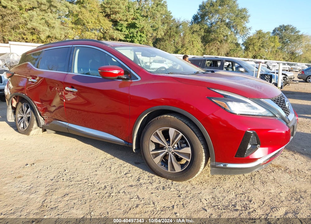 2021 NISSAN MURANO SV FWD VIN: 5N1AZ2BJ2MC139316