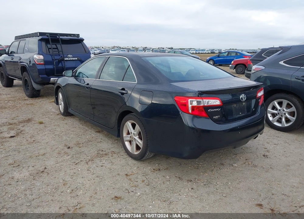 2012 TOYOTA CAMRY SE VIN: 4T1BF1FK3CU087455