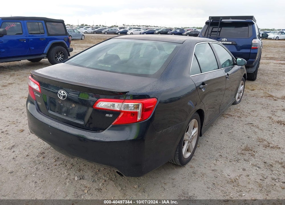 2012 TOYOTA CAMRY SE VIN: 4T1BF1FK3CU087455