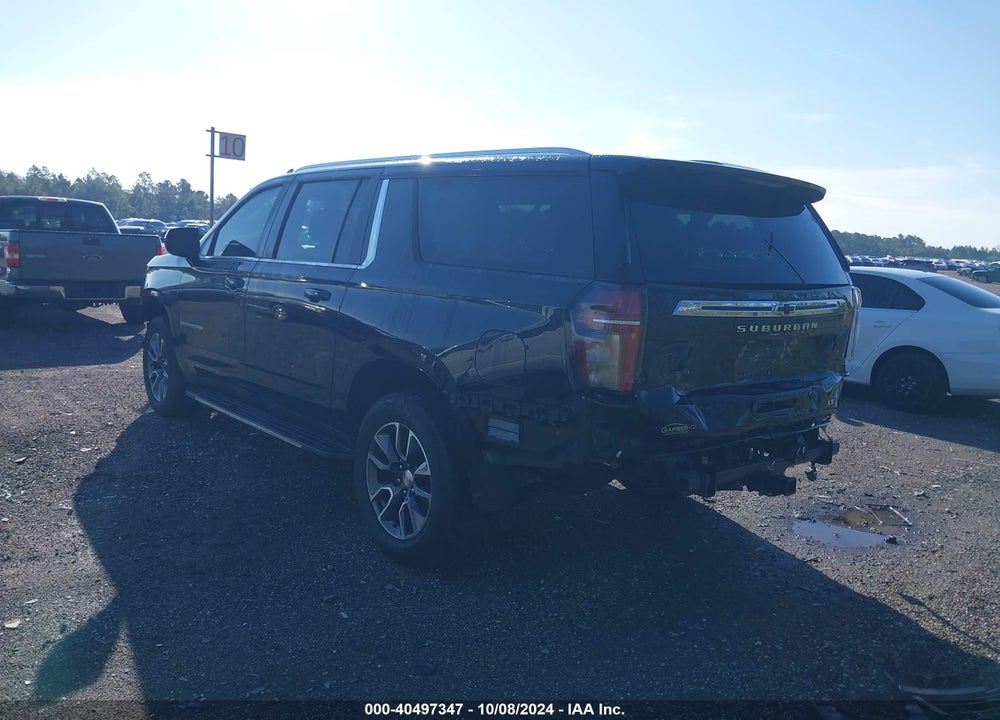 2021 CHEVROLET SUBURBAN 4WD LT VIN: 1GNSKCKD3MR446186