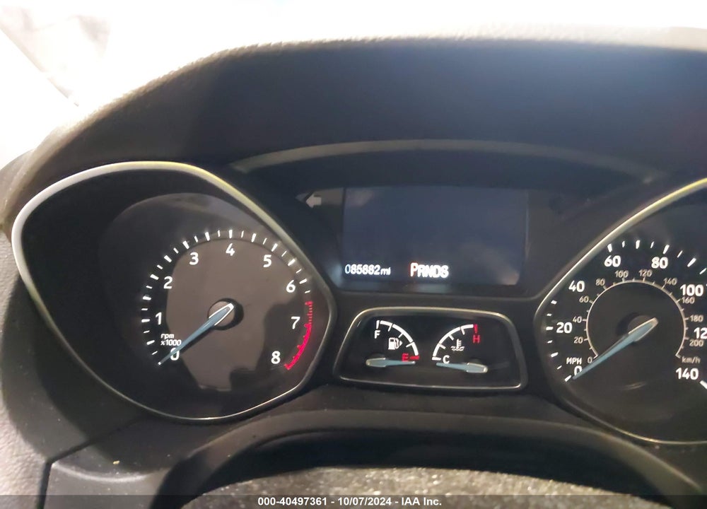 2018 FORD FOCUS SEL VIN: 1FADP3M26JL234661