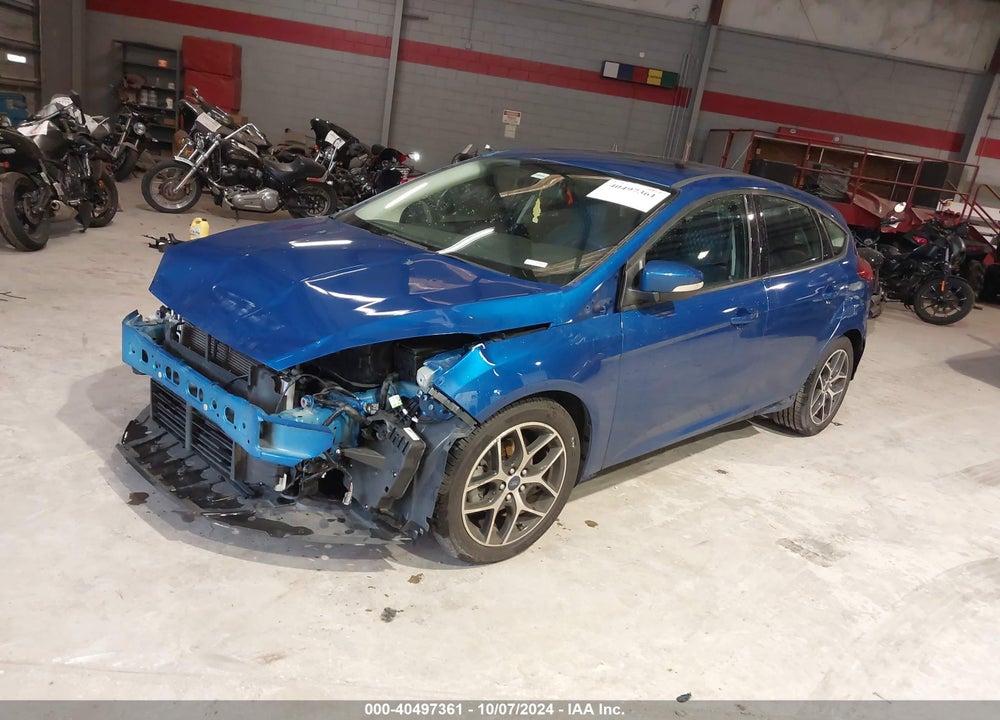 2018 FORD FOCUS SEL VIN: 1FADP3M26JL234661