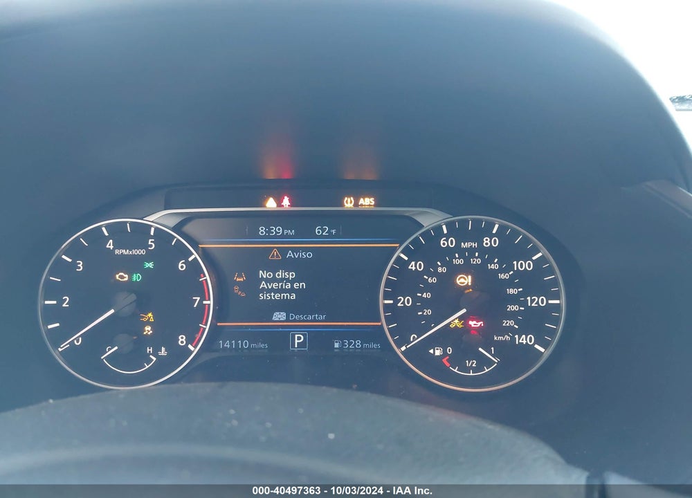 2022 NISSAN ALTIMA SR FWD VIN: 1N4BL4CV2NN391425