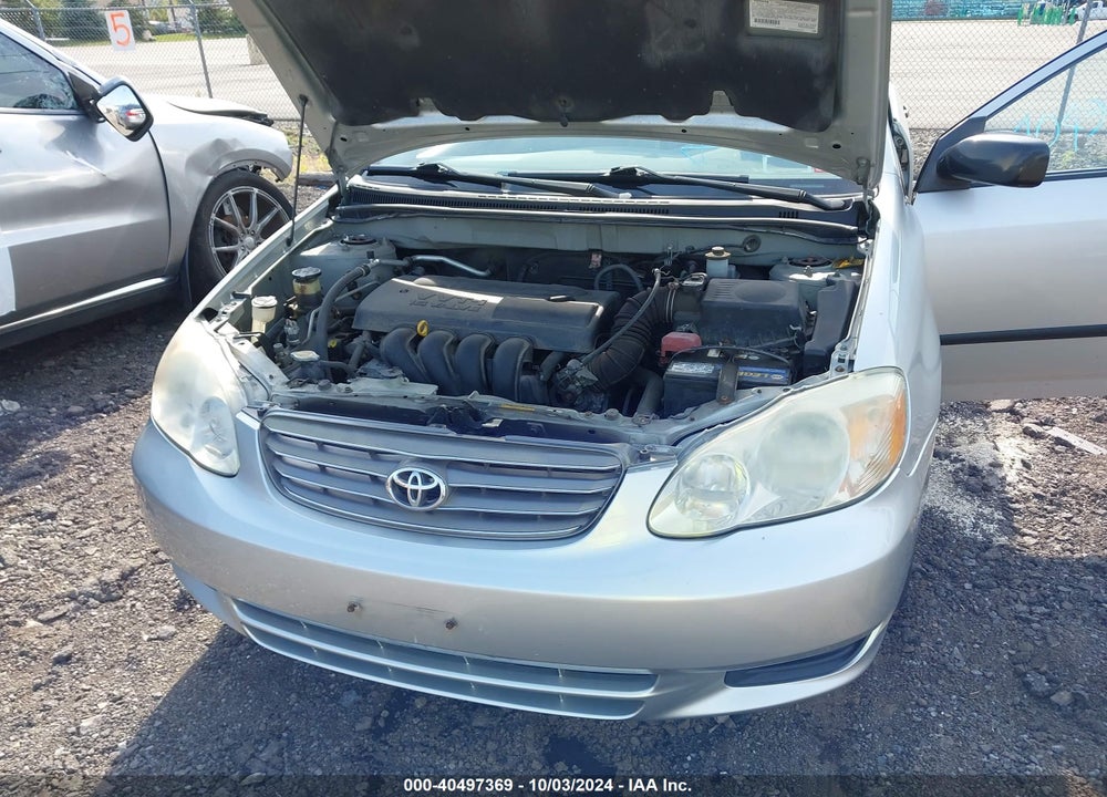 2003 TOYOTA COROLLA CE/LE/SPORT VIN: 2T1BR32E73C714727