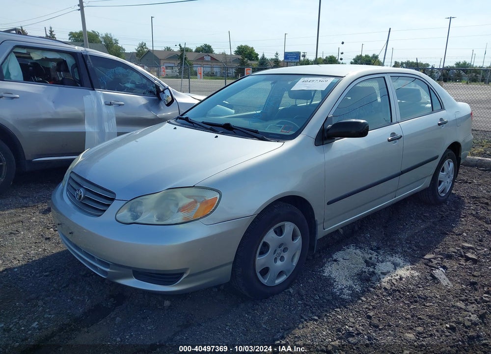 2003 TOYOTA COROLLA CE/LE/SPORT VIN: 2T1BR32E73C714727