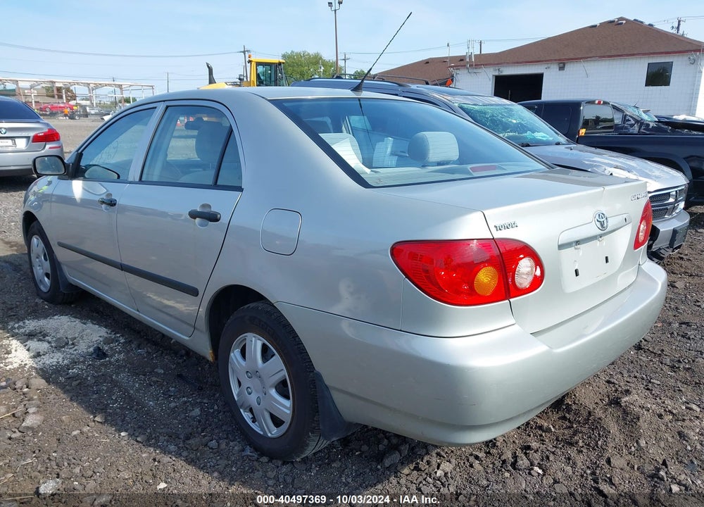 2003 TOYOTA COROLLA CE/LE/SPORT VIN: 2T1BR32E73C714727