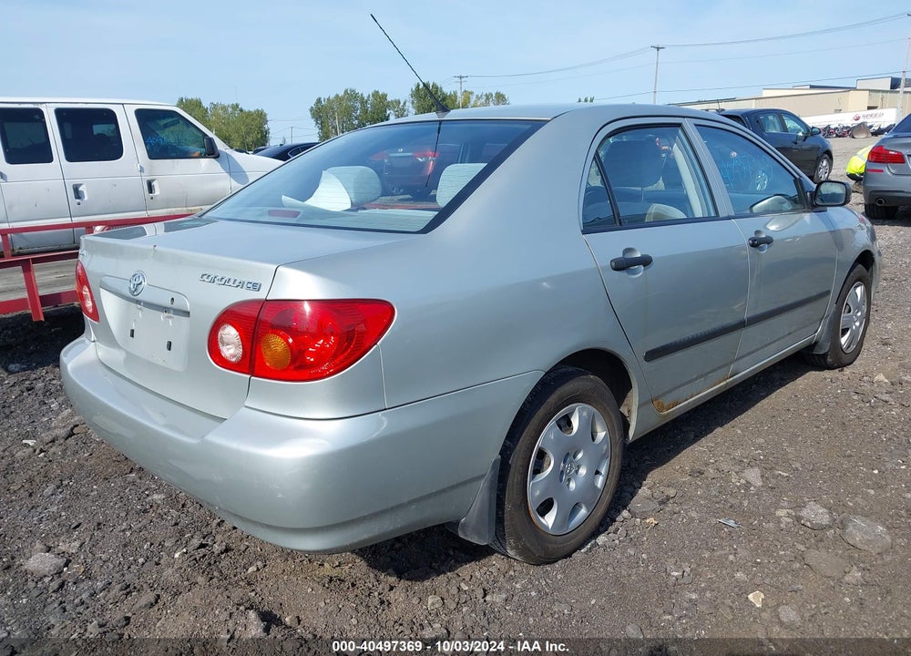 2003 TOYOTA COROLLA CE/LE/SPORT VIN: 2T1BR32E73C714727