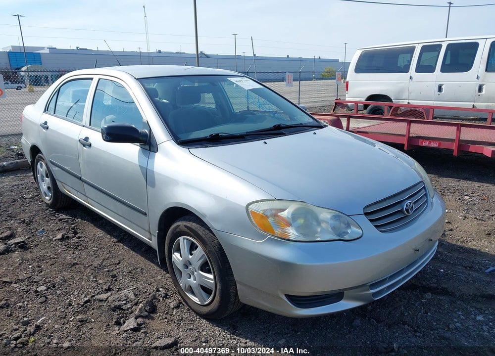 2003 TOYOTA COROLLA CE/LE/SPORT VIN: 2T1BR32E73C714727