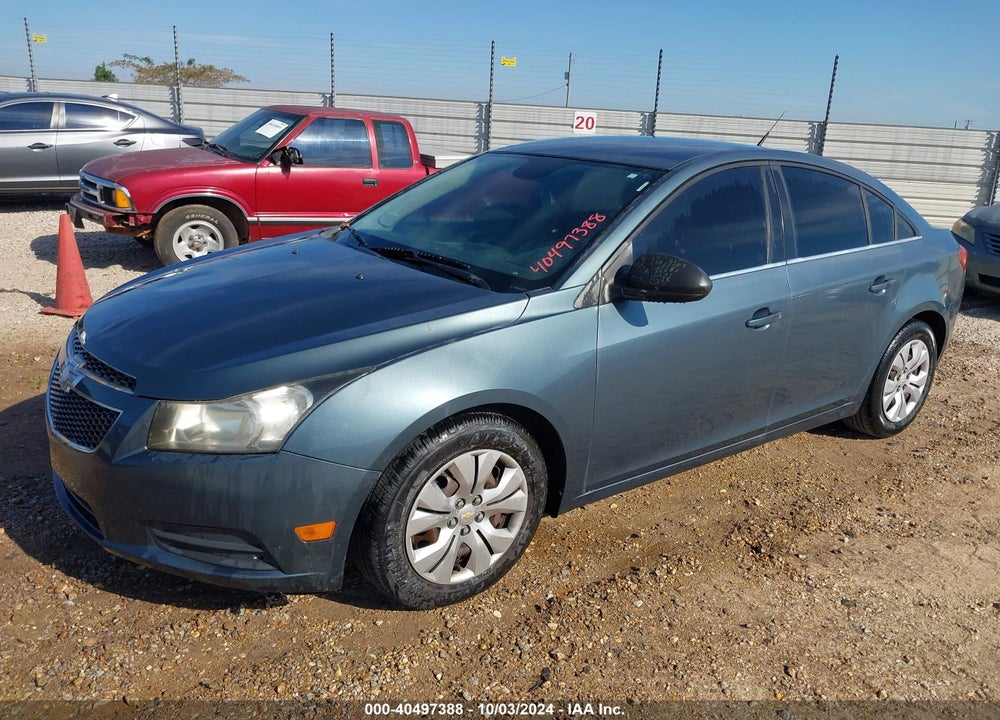 2012 CHEVROLET CRUZE LS VIN: 1G1PC5SH8C7208332