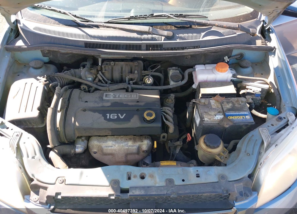 2007 CHEVROLET AVEO LS VIN: KL1TD56687B053030