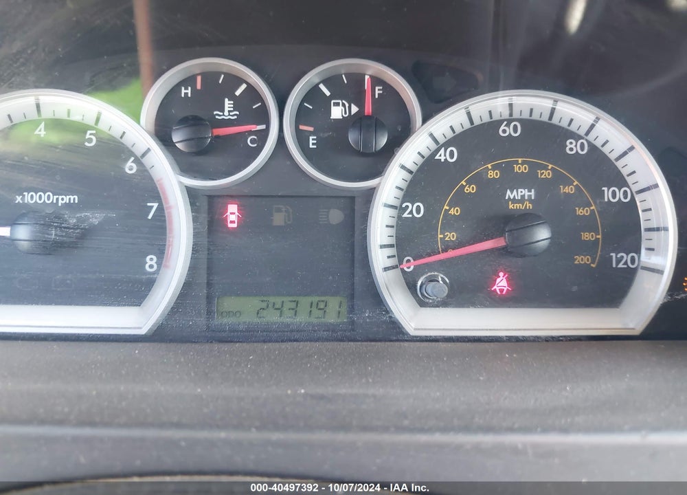 2007 CHEVROLET AVEO LS VIN: KL1TD56687B053030