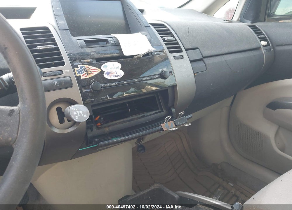 2007 TOYOTA PRIUS BASE (CVT-E) VIN: JTDKB20UX77556559