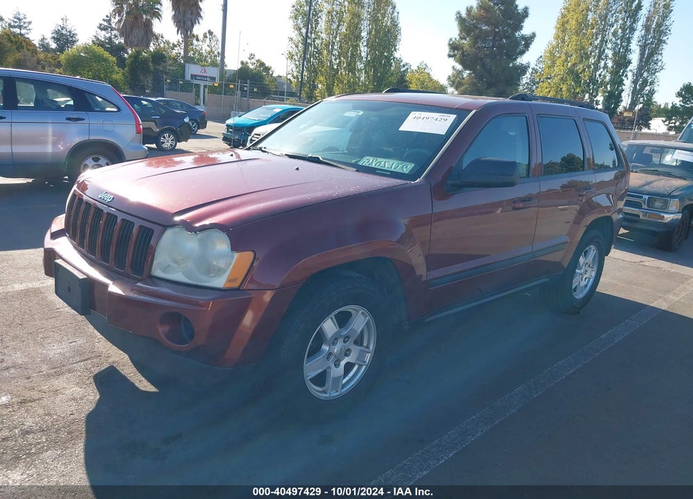 2007 JEEP GRAND CHEROKEE LAREDO VIN: 1J8GS48K17C512518