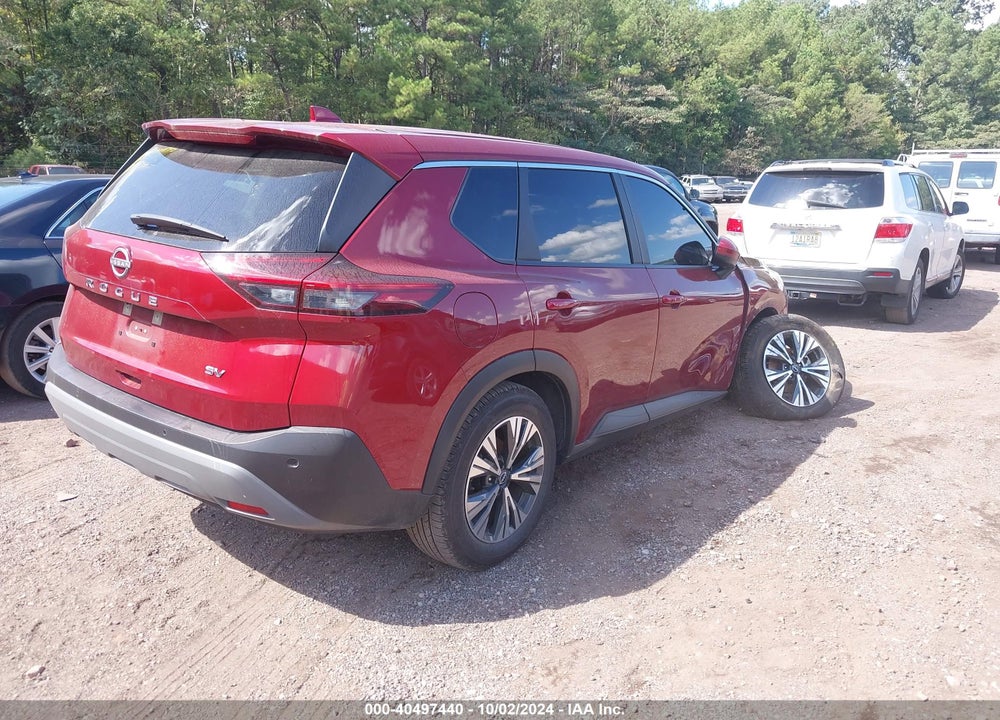 2023 NISSAN ROGUE SV FWD VIN: JN8BT3BA8PW008897