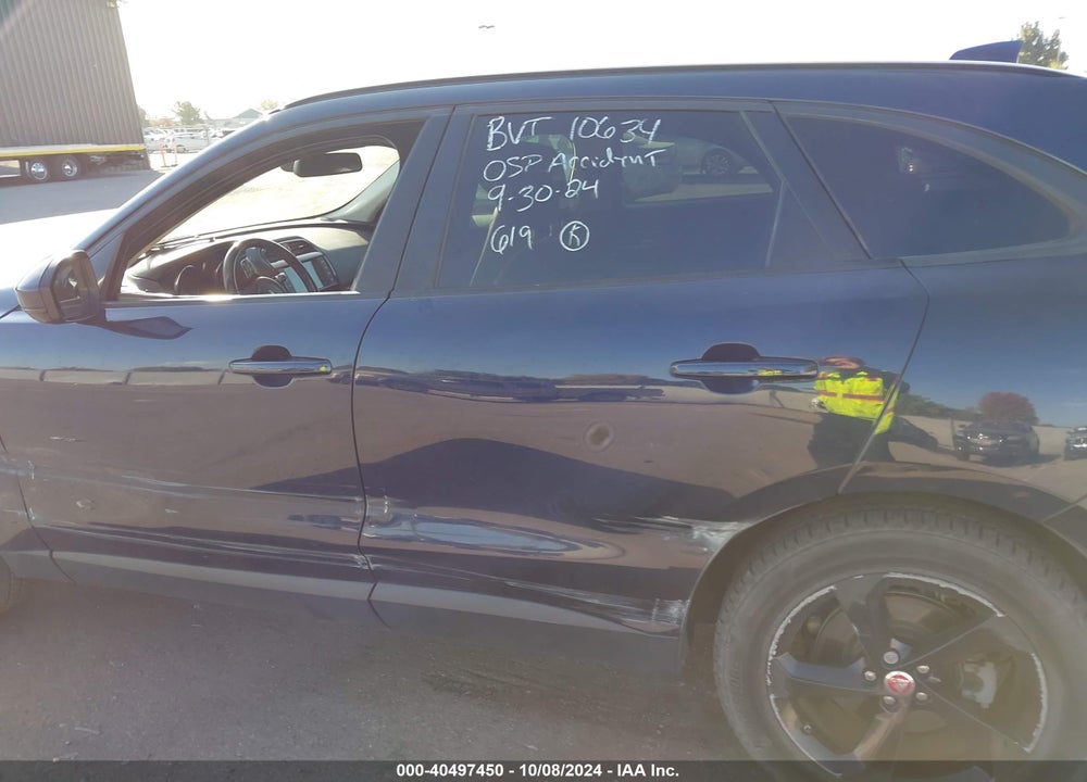 2018 JAGUAR F-PACE 20D PREMIUM VIN: SADCJ2FN6JA285019