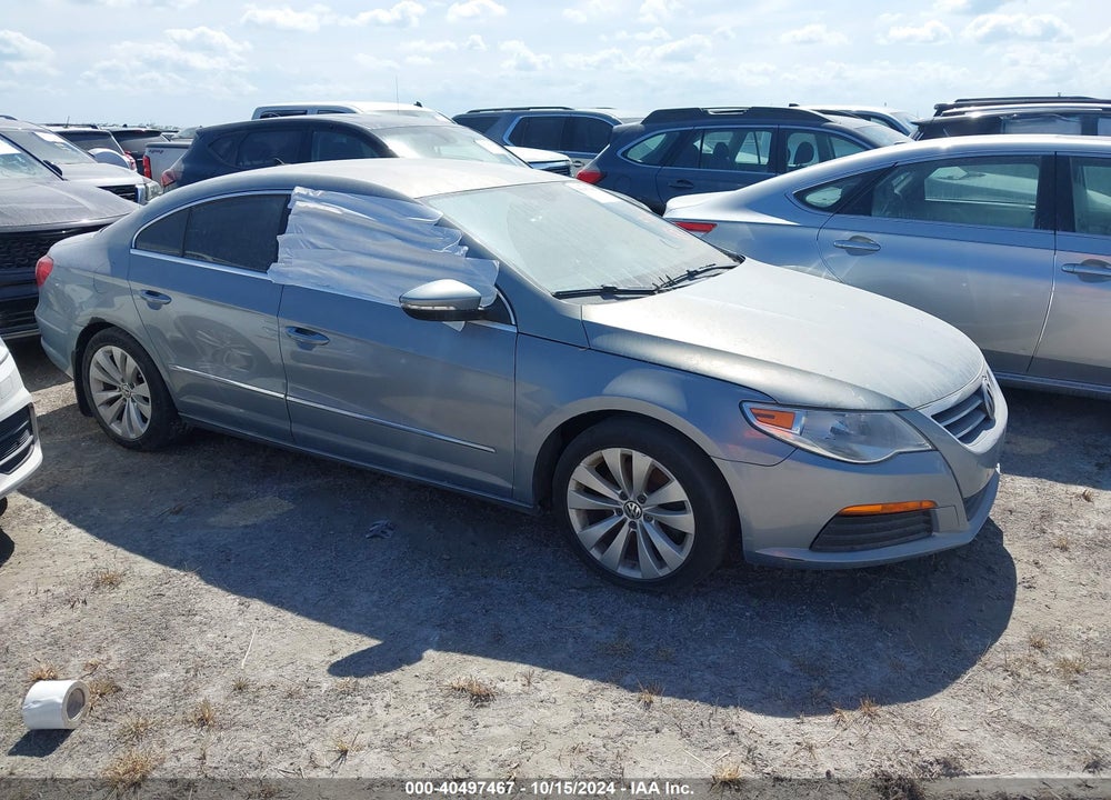 2012 VOLKSWAGEN CC SPORT VIN: WVWMN7AN7CE523951