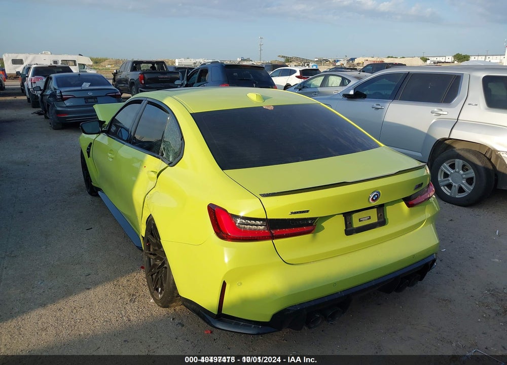 2023 BMW M3 COMPETITION XDRIVE VIN: WBS43AY03PFN82078
