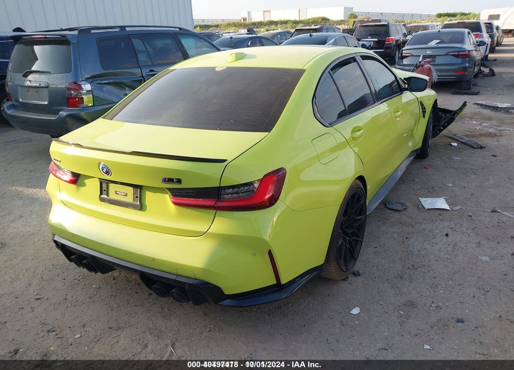 2023 BMW M3 COMPETITION XDRIVE VIN: WBS43AY03PFN82078