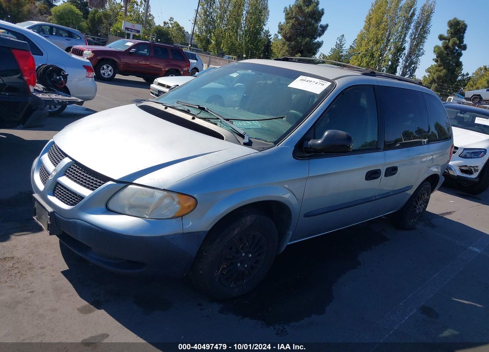 2002 DODGE CARAVAN SE VIN: 1B4GP25332B713634